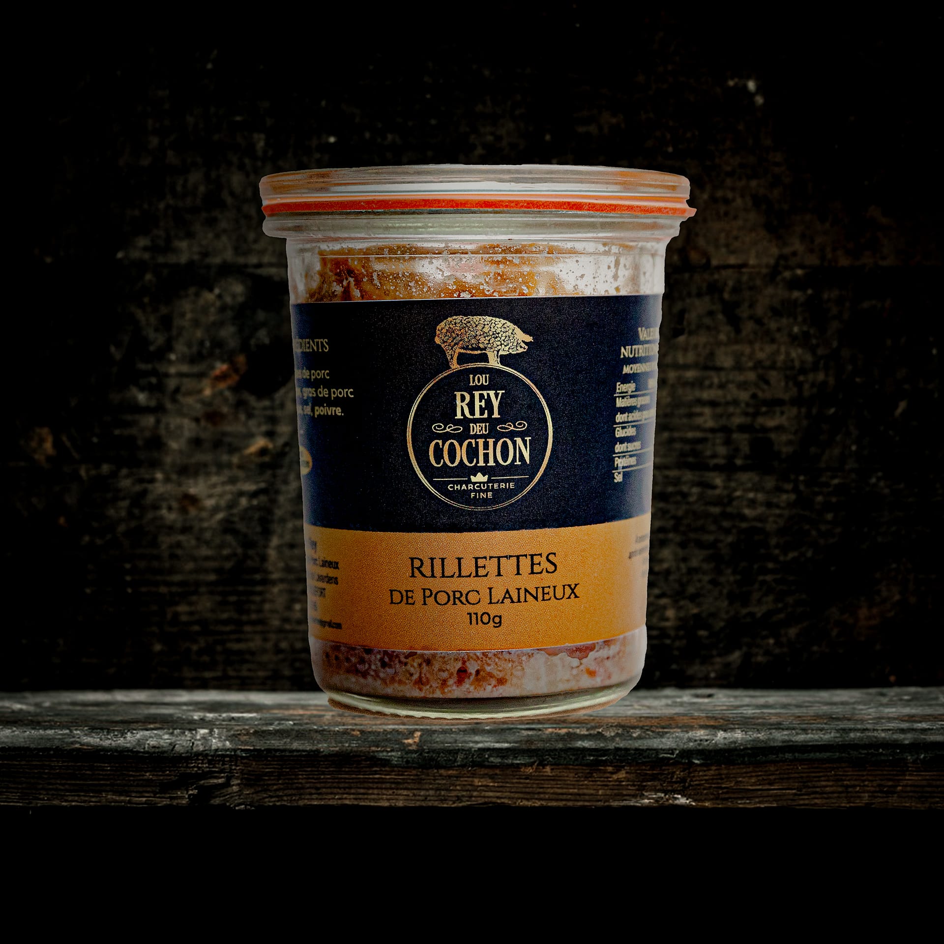 Rillettes de porc laineux