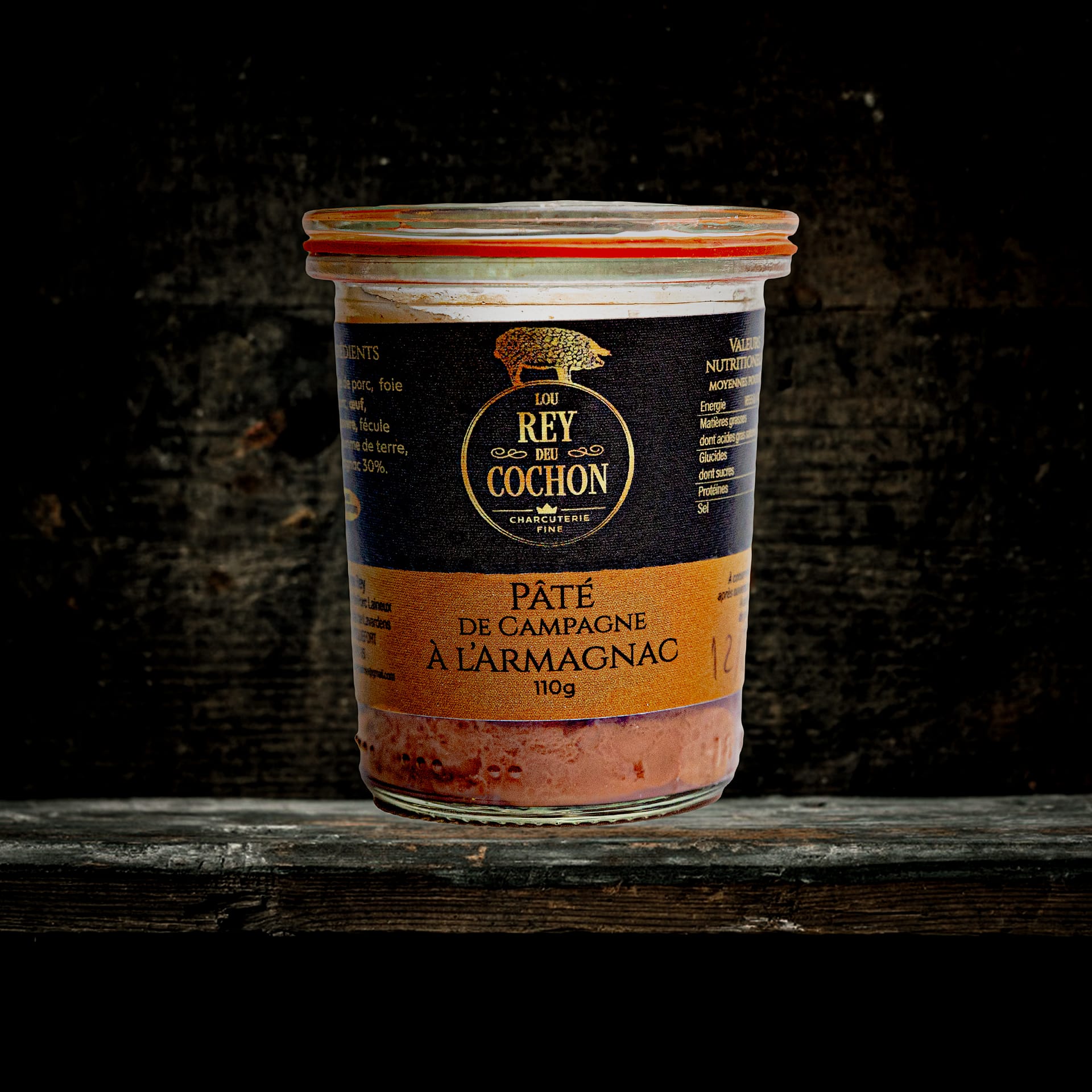 Pâté de porc laineux à l'Armagnac